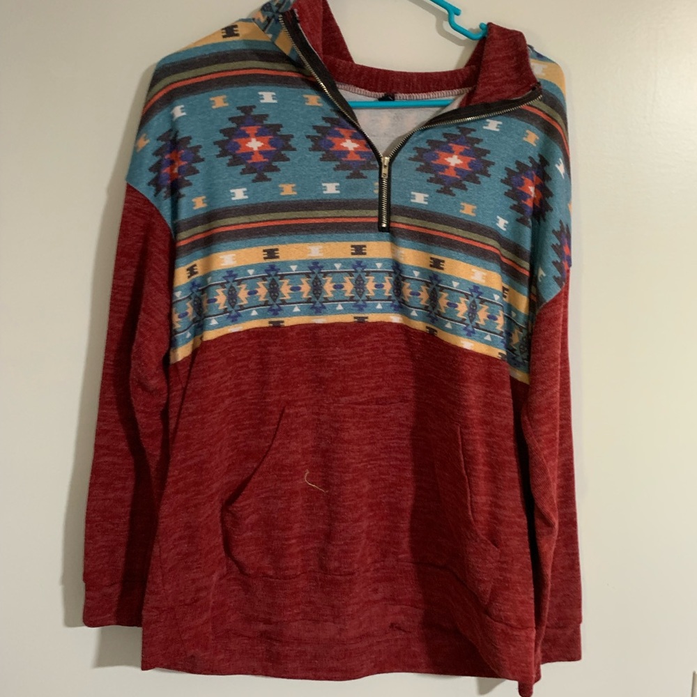 Western sweatshirt
